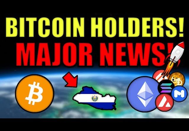BREAKING NEWS: El Salvador To Make Bitcoin LEGAL TENDER (First Country Ever)! Eth Supply 2-Year Low!