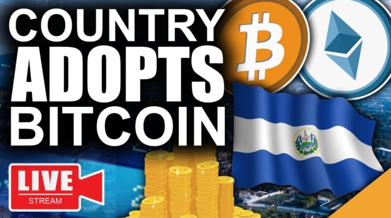 Greatest Bitcoin News Of 2021!! (Country Adoption Imminent)