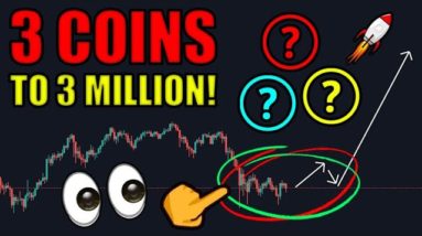 Top 3 Coins To $3 Million (Cryptocurrency Picks To Become Millionaire)