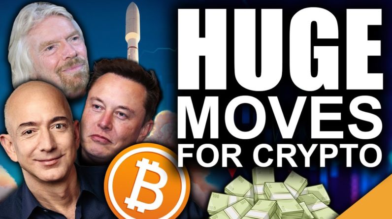 Bezos in SPACE! (BIG Moves for Crypto?)