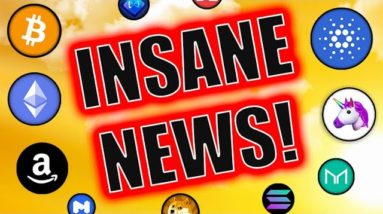 AMAZON TO ACCEPT CRYPTOCURRENCY! Cardano 60% Price Move Coming! Bitcoin & Ethereum SUPPLY SHOCK!