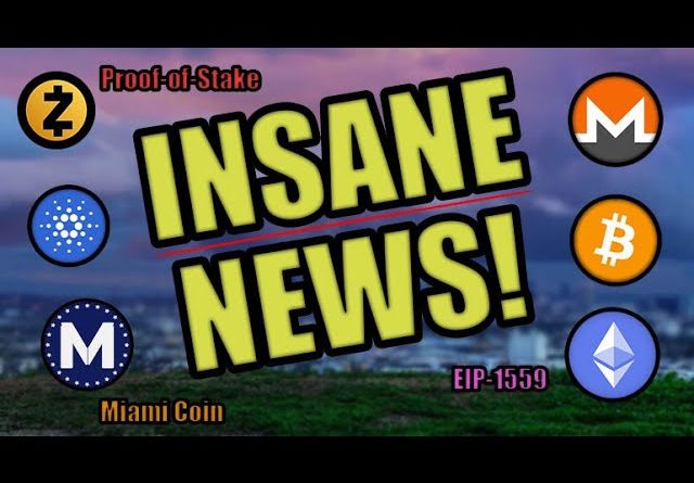 SOMEONE BUYING ALL THE BITCOIN! CARDANO HOLDING $1 -- HERE IS WHY! ETHEREUM EIP-1559 SOON!