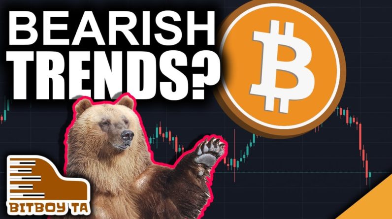 BIG Bitcoin Dump to $42K (Beginning of Bearish Trends?)