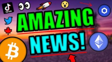 USA, Canada, & TikTok Just Released The Cryptocurrency Bulls! [Ethereum, Chainlink, & Bitcoin News]