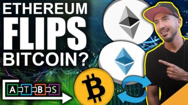 Ethereum Passes Halfway Mark To Overtake Bitcoin! (#1 Reason Eth Flips Top Crypto)
