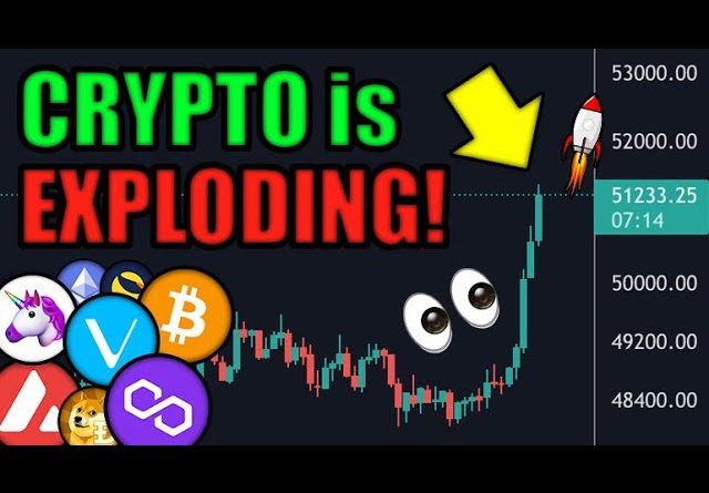Bitcoin & Crypto EXPLODING!!! (Best Altcoins YOU Need to Watch) [Vechain, Polygon, Avalanche News]