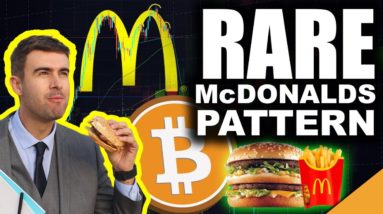 BITCOIN DUMP TO $22K?!? (ULTRA RARE MCDONALDS PATTERN FORMS!)