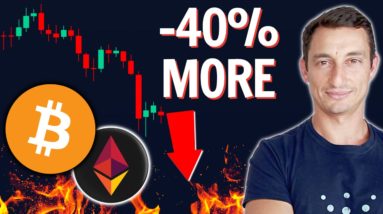 Crypto Prices Can Realistically Fall 40% More (Not Clickbait)