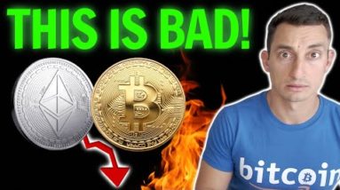 Crypto to Get WORSE BEFORE It's Better! (Bitcoin Just Crashed Again)