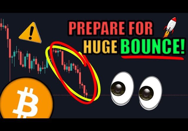 BITCOIN IS CRASHING!!! GET READY FOR A HUGE BOUNCE [Cardano, Paypal, Disney News]