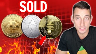 URGENT! Bitcoin Just Crashed! Why I’m Selling Crypto