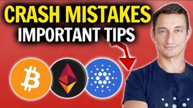 IMPORTANT: Crypto Crash Mistakes! 4 Tips for Bitcoin Investing