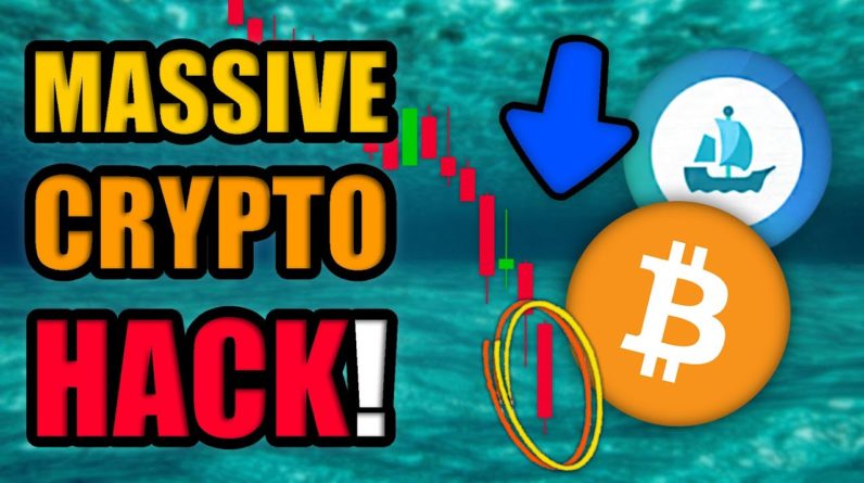 The Bitcoin Price COLLAPSING!? OpenSea HACKED for $1.7M in Ethereum (DO THIS NOW)