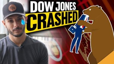 DOW JONES IS CRASHING!! (Is Recession Here?)
