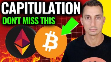 CRYPTO & Stocks Are In SERIOUS TROUBLE! Bitcoin CAPITULATING