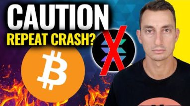 CAUTION: Bitcoin History REPEATING for a 4th Time!? 44.6% Crypto Crash