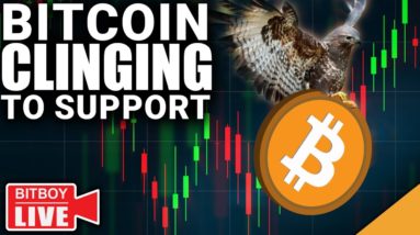 Bitcoin🚨EMERGENCY🚨as BTC Hanging on for DEAR LIFE! (DXY PUNISHES Crypto)