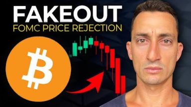 DANGER: Bitcoin FED Fakeout Signals More Downside for Crypto