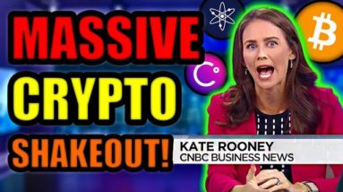 MASSIVE BITCOIN SHAKE OUT! WTF IS GOING ON W/ CRYPTO?! [Polygon, Cosmos, Voyager]