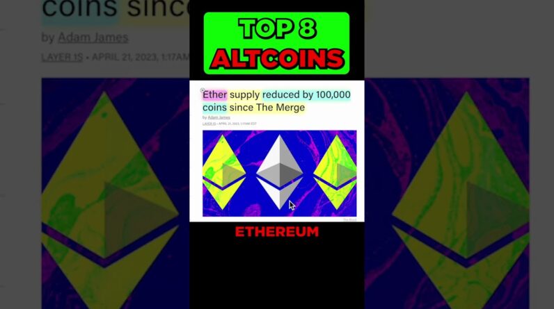 Top 8 Crypto Coins ready to EXPLODE!