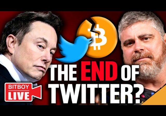 Bitcoin Support LOST! (Elon Leaves Twitter Behind)