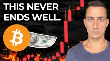 Warning: Bitcoin & SP500 Ignoring Collapse Signals. Record Amounts of Cash Waiting To Buy A Crash