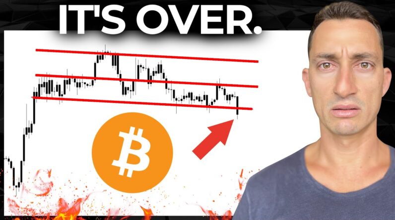 Bitcoin Is Crashing and Taking Altcoins With It. | Crypto Investors Are Not Ready For What’s Next