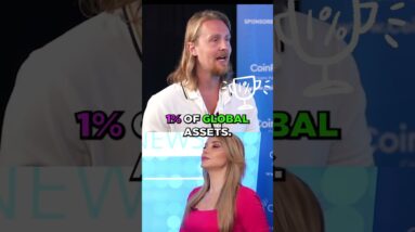 "If Bitcoin captures just 1% of global assets..."