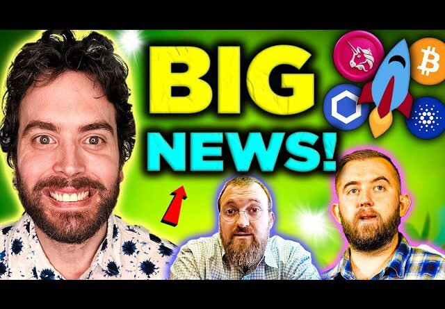 5 Coins to $5 Million - MAJOR CRYPTO NEWS! [Cardano, Chainlink, Uniswap]