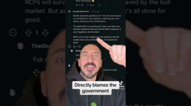 Reddit's Moon Token CRASHES: Here's Why! 😱 #shorts #crypto #youtubeshorts