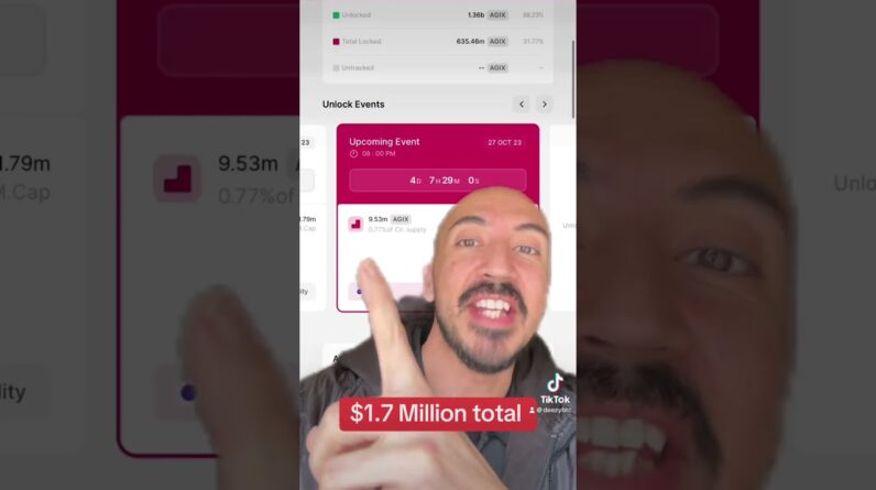 Upcoming Token Unlocks You Need to Know! ๐ฅ๐ #shorts #crypto #bitcoin