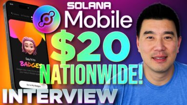 $20 Mobile Launches Nationwide on Solana!🔥Helium INTERVIEW