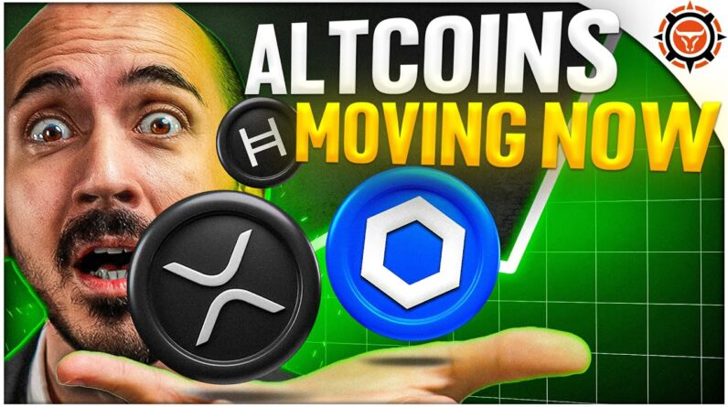 ð¥XRP, HBAR & Chainlink HUGE Pump: Big Altcoin Gains Coming NOW!
